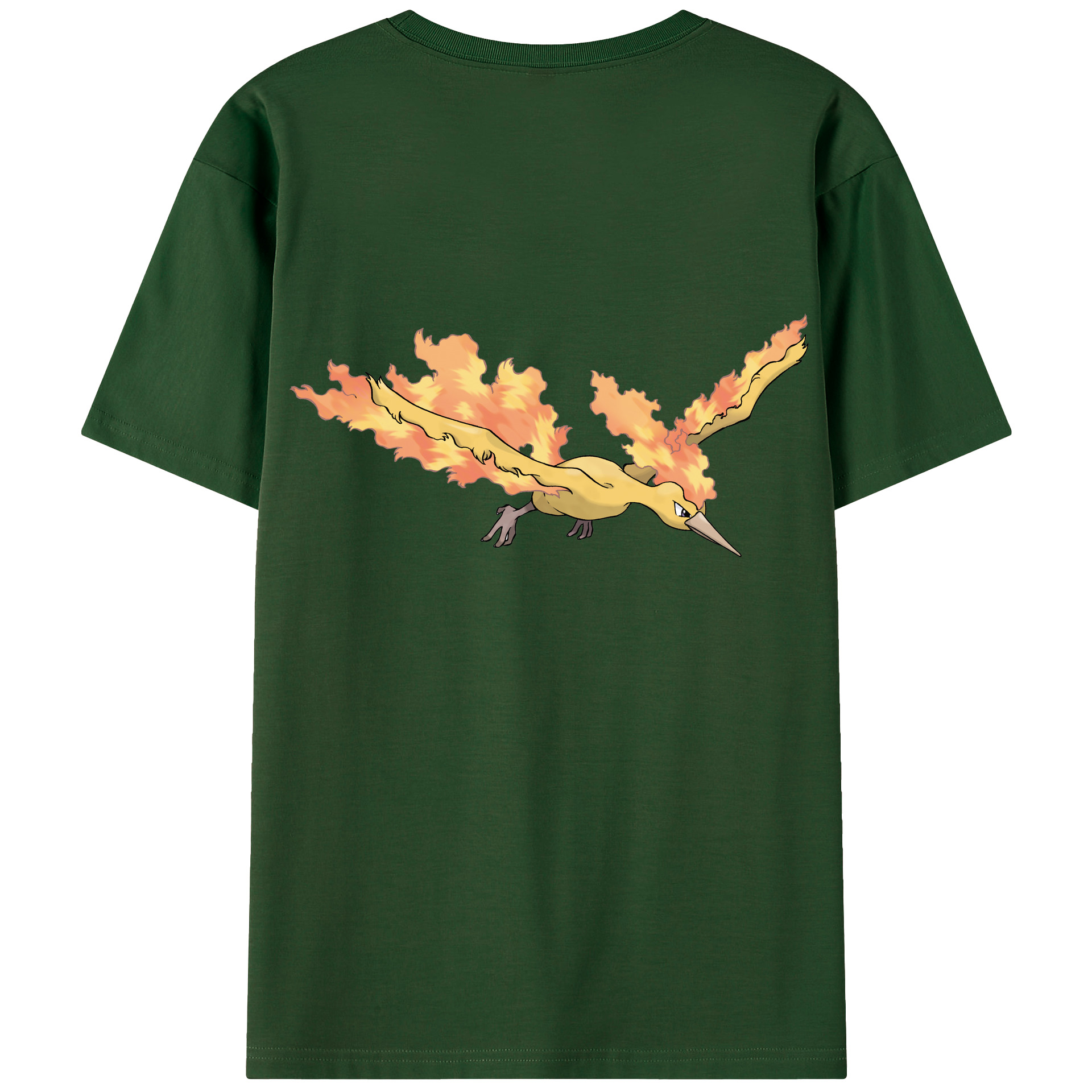 （画像用） ポケットモンスター Pokémon 綿100％半袖Tシャツ（背面プリント）